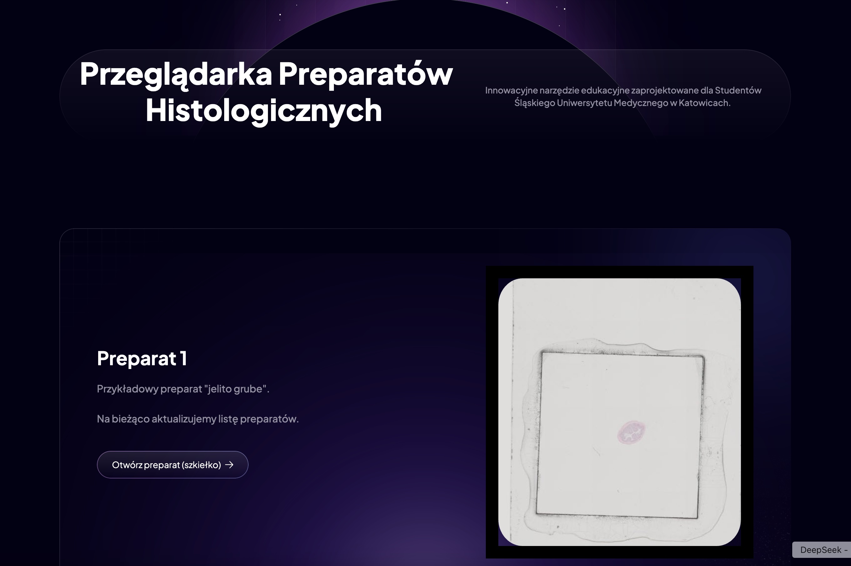  Przeglądarka Preparatów Histologicznych