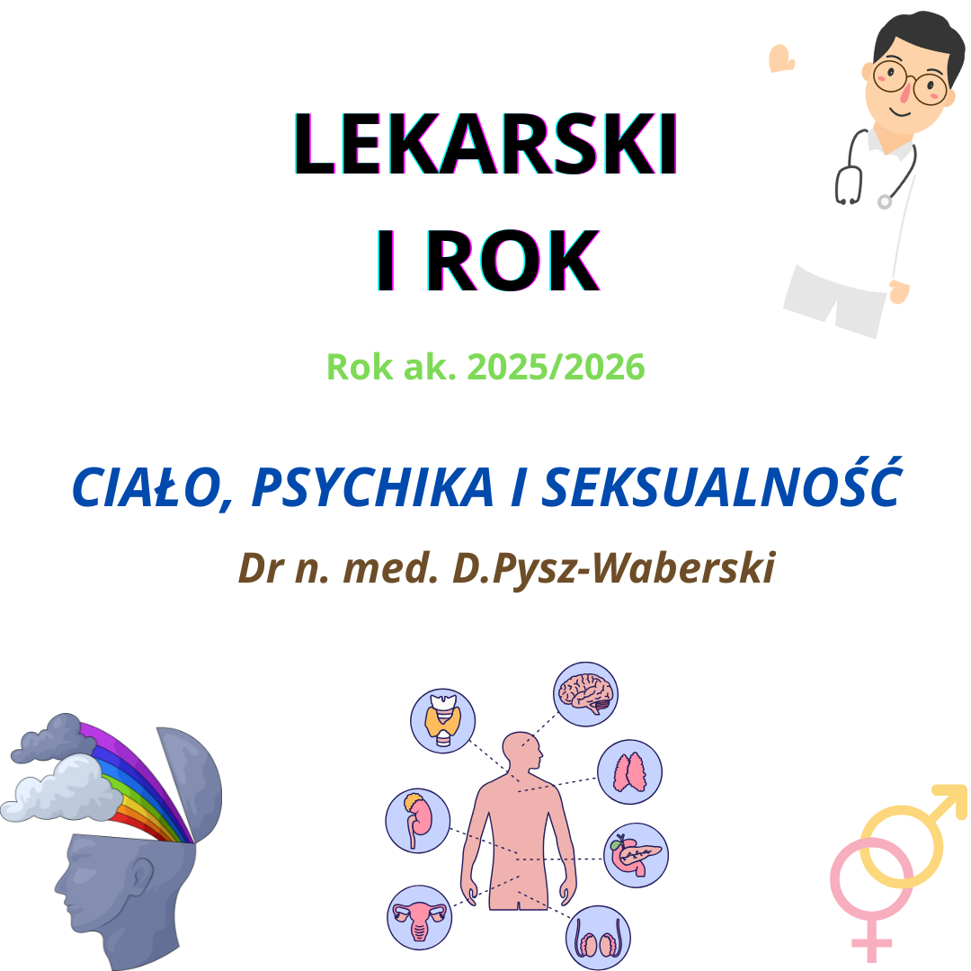 Ciało, psychika i seksualność - I rok lekarski WNMK 2025-2026
