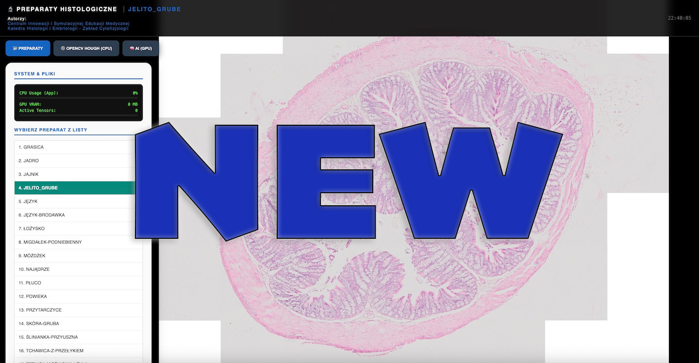 Przeglądarka Preparatów Histologicznych - AI